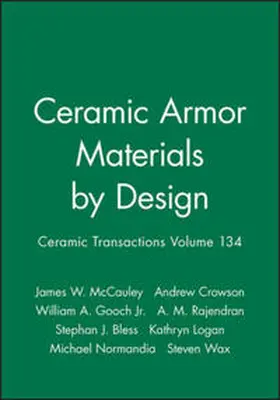 McCauley / Crowson / Gooch |  Ceramic Armor Materials by Design | eBook | Sack Fachmedien