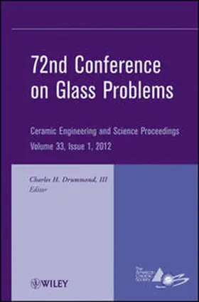 Drummond |  72nd Conference on Glass Problems | eBook | Sack Fachmedien