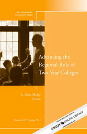 Phelps |  Advancing the Regional Role of Two-Year Colleges | eBook | Sack Fachmedien