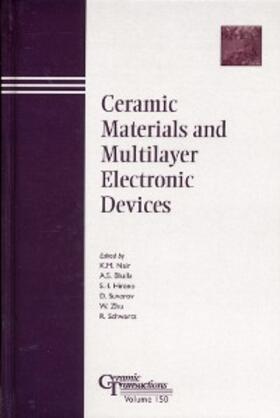 Nair / Bhalla / Hirano | Ceramic Materials and Multilayer Electronic Devices | E-Book | sack.de