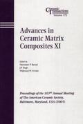 Bansal / Singh / Kriven |  Advances in Ceramic Matrix Composites XI | eBook | Sack Fachmedien