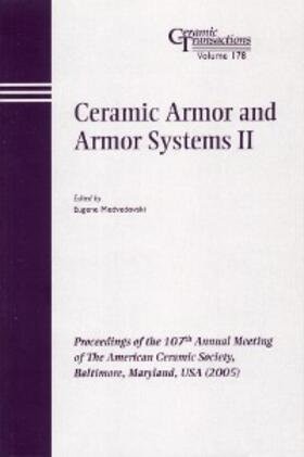 Medvedovski | Ceramic Armor and Armor Systems II | E-Book | sack.de