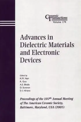 Nair / Guo / Bhalla |  Advances in Dielectric Materials and Electronic Devices | eBook | Sack Fachmedien