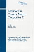 Singh / Bansal / Kriven |  Advances in Ceramic Matrix Composites X | eBook | Sack Fachmedien