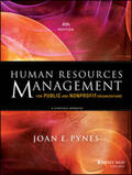 Pynes |  Human Resources Management for Public and Nonprofit Organizations | eBook | Sack Fachmedien