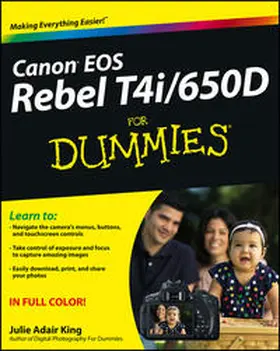 King |  Canon EOS Rebel T4i/650D For Dummies | eBook | Sack Fachmedien