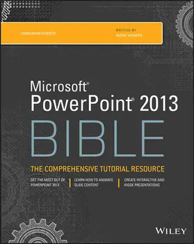 Wempen |  Microsoft PowerPoint 2013 Bible | Buch |  Sack Fachmedien