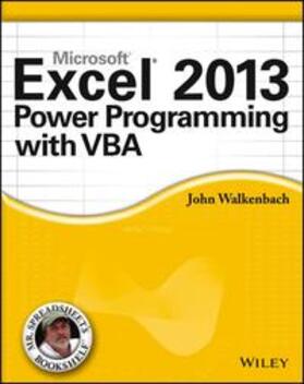 Walkenbach |  Excel 2013 Power Programming with VBA | eBook | Sack Fachmedien