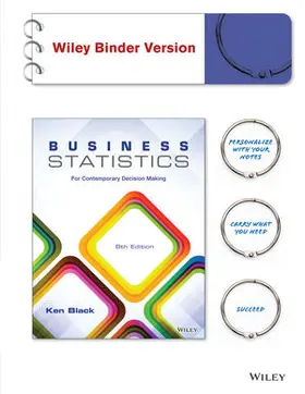 Black |  Business Statistics, Binder Ready Version: For Contemporary Decision Making | Loseblattwerk |  Sack Fachmedien