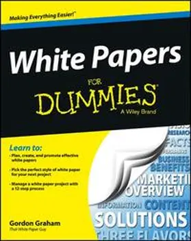 Graham | White Papers For Dummies | E-Book | sack.de