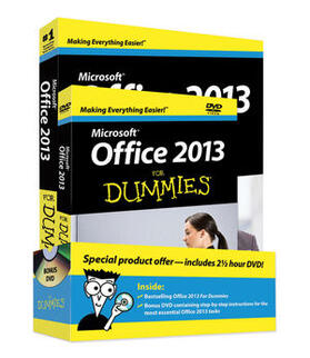 Wang | Office 2013 For Dummies, Book + DVD Bundle | Buch | 978-1-118-49711-1 | sack.de