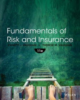 Vaughan |  Fundamentals of Risk and Insurance | Buch |  Sack Fachmedien