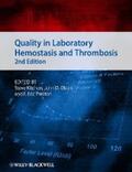 Kitchen / Olson / Preston |  Quality in Laboratory Hemostasis and Thrombosis | eBook | Sack Fachmedien
