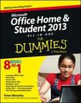 Weverka |  Microsoft Office Home and Student Edition 2013 All-in-One For Dummies | eBook | Sack Fachmedien