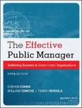 Cohen / Eimicke / Heikkila |  The Effective Public Manager | eBook | Sack Fachmedien