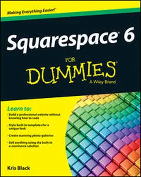 Black | Squarespace 6 For Dummies | E-Book | www.sack.de