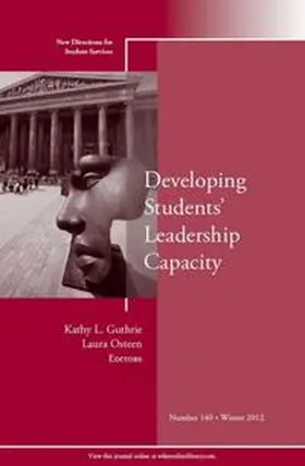Guthrie / Osteen |  Developing Students' Leadership Capacity | eBook | Sack Fachmedien