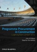 Mead / Gruneberg |  Programme Procurement in Construction | eBook | Sack Fachmedien