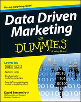 Semmelroth |  Data Driven Marketing For Dummies | eBook | Sack Fachmedien