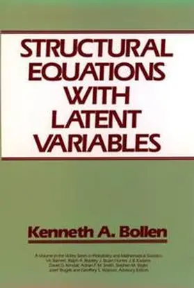 Bollen |  Structural Equations with Latent Variables | eBook | Sack Fachmedien