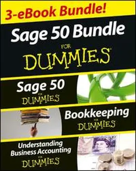 Kelly / Epstein / Tracy |  Sage 50 For Dummies Three e-book Bundle: Sage 50 For Dummies; Bookkeeping For Dummies and Understanding Business Accounting For Dummies | eBook | Sack Fachmedien