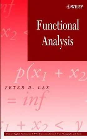 Lax |  Functional Analysis | eBook | Sack Fachmedien