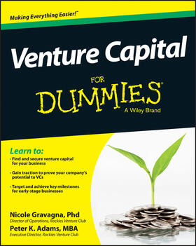 Gravagna / Adams | Venture Capital For Dummies | Buch | 978-1-118-64223-8 | sack.de