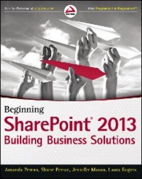 Perran / Mason / Rogers | Beginning SharePoint 2013 | E-Book | sack.de