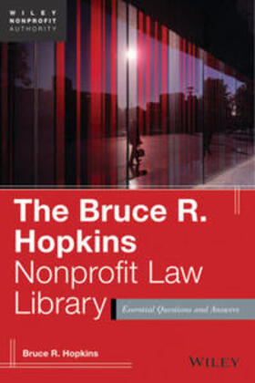 Hopkins | The Bruce R. Hopkins Nonprofit Law Library | E-Book | sack.de