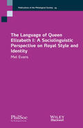Evans |  The Language of Queen Elizabeth I | Buch |  Sack Fachmedien