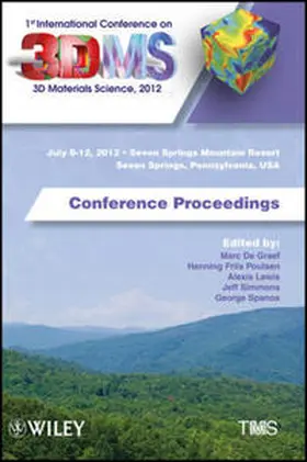 De Graef / Poulsen / Lewis |  1st International Conference on 3D Materials Science, 2012 | eBook | Sack Fachmedien