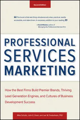 Schultz / Doerr / Frederiksen |  Professional Services Marketing | eBook | Sack Fachmedien