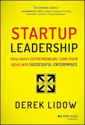 Lidow |  Startup Leadership | Buch |  Sack Fachmedien