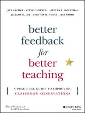Archer / Cantrell / Holtzman | Better Feedback for Better Teaching | E-Book | www.sack.de