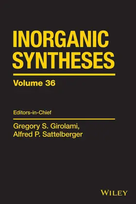 Inorganic Syntheses, Volume 36 | Buch | 978-1-118-74487-1 | www.sack.de