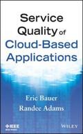 Bauer / Adams |  Service Quality of Cloud-Based Applications | eBook | Sack Fachmedien