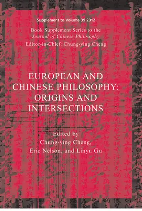 Cheng |  European and Chinese Traditions of Philosophy | Buch |  Sack Fachmedien