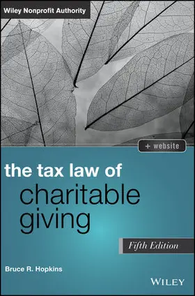 Hopkins |  The Tax Law of Charitable Giving | Buch |  Sack Fachmedien