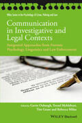 Oxburgh / Myklebust / Grant |  Communication in Investigative and Legal Contexts | eBook | Sack Fachmedien