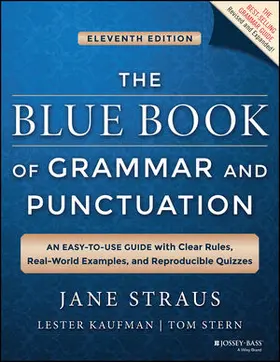 Straus / Kaufman / Stern |  The Blue Book of Grammar and Punctuation | Buch |  Sack Fachmedien