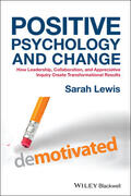 Lewis |  Positive Psychology and Change | Buch |  Sack Fachmedien