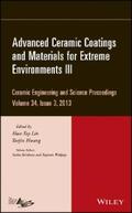 Lin / Hwang / Kirihara |  Advanced Ceramic Coatings and Materials for Extreme Environments III, Volume 34, Issue 3 | eBook | Sack Fachmedien