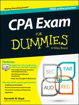 Boyd |  CPA Exam For Dummies | Buch |  Sack Fachmedien