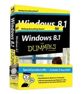 Rathbone |  Windows 8.1 For Dummies Book + DVD Bundle | Buch |  Sack Fachmedien