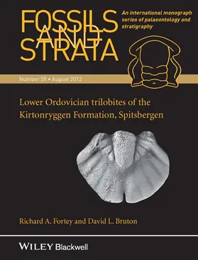 Fortey / Bruton |  Lower Ordovician Trilobites of the Kirtonryggen Formation, Spitsbergen | Buch |  Sack Fachmedien