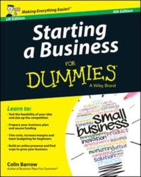 Barrow |  Barrow, C: Starting a Business For Dummies, 4th Edition, UK | Buch |  Sack Fachmedien