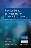 Bullock / Davis / Lockey |  Pocket Guide to Teaching for Clinical Instructors | eBook | Sack Fachmedien