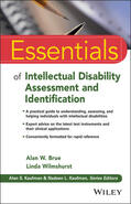 Brue / Wilmshurst / Kaufman |  Essentials of Intellectual Disability Assessment and Identification | Buch |  Sack Fachmedien