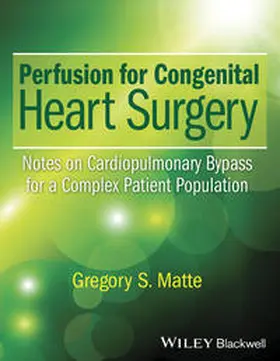 Matte | Perfusion for Congenital Heart Surgery | E-Book | www.sack.de