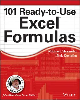 Alexander / Kusleika |  101 Ready-to-Use Excel Formulas | Buch |  Sack Fachmedien